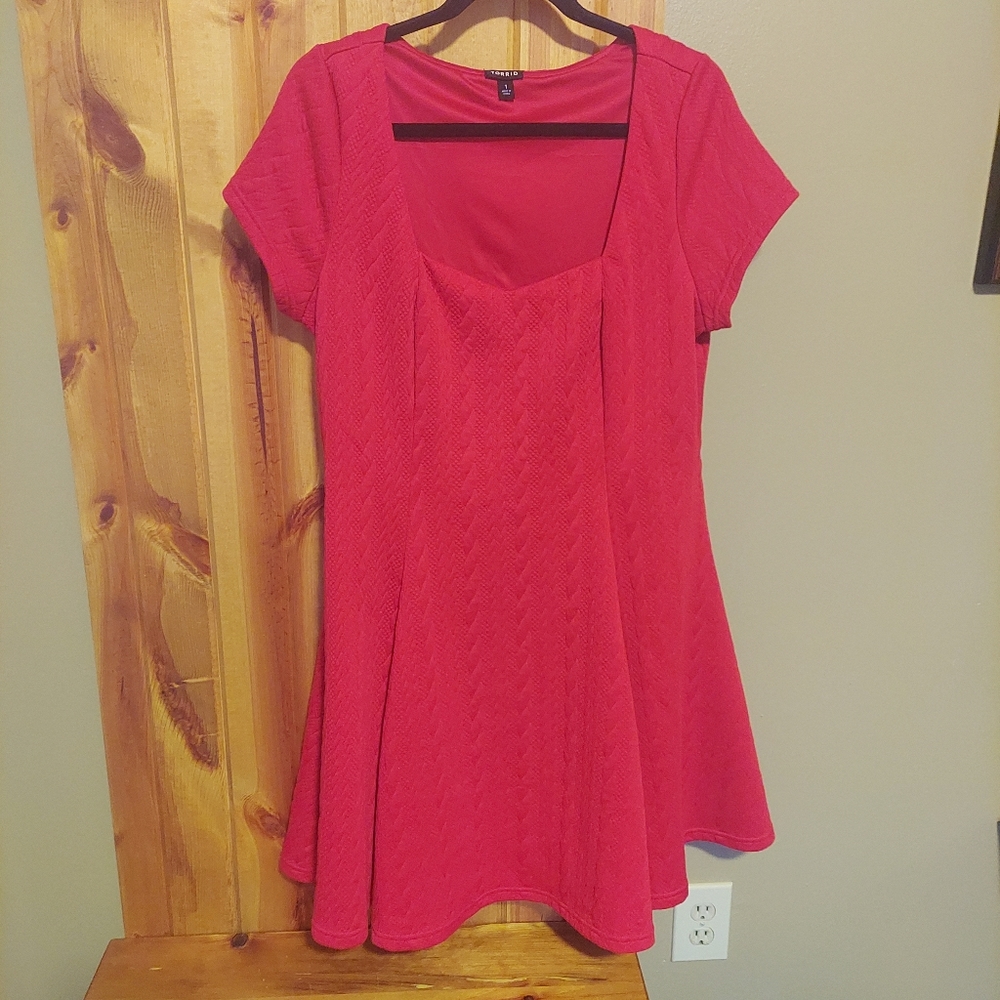 Plus Size Torrid Knit Skater Dress